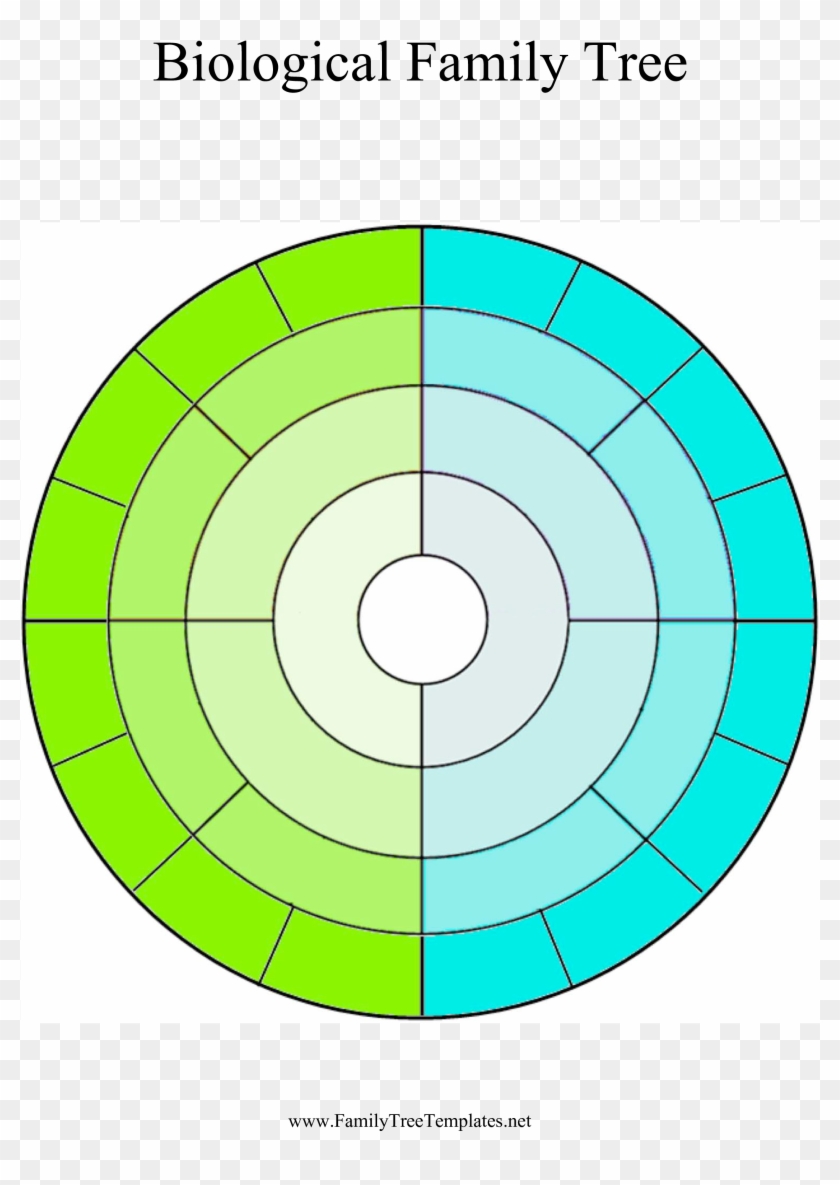 Circular Family Tree Main Image - Circle Family Tree Template #415629