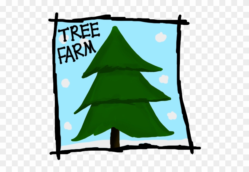 Christmas Tree Farm Clipart - Christmas Tree #415694