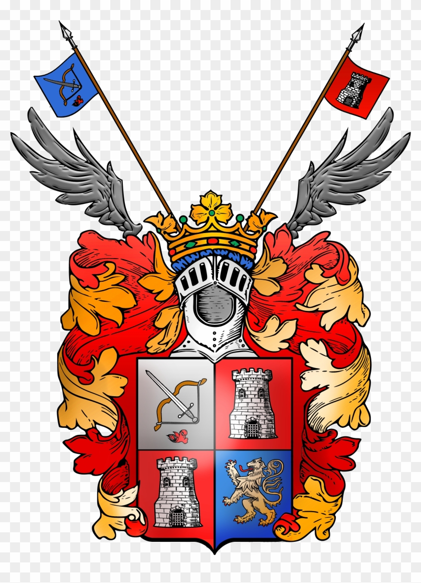 Simon Kozhin Family Crest 01color - Coat Of Arms #415732