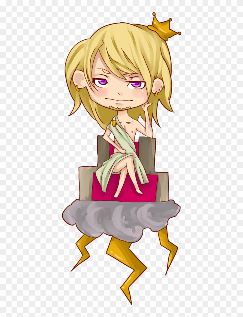 Chibi Zeus By Flauwoo On Deviantart - Chibi Zeus Png #415859