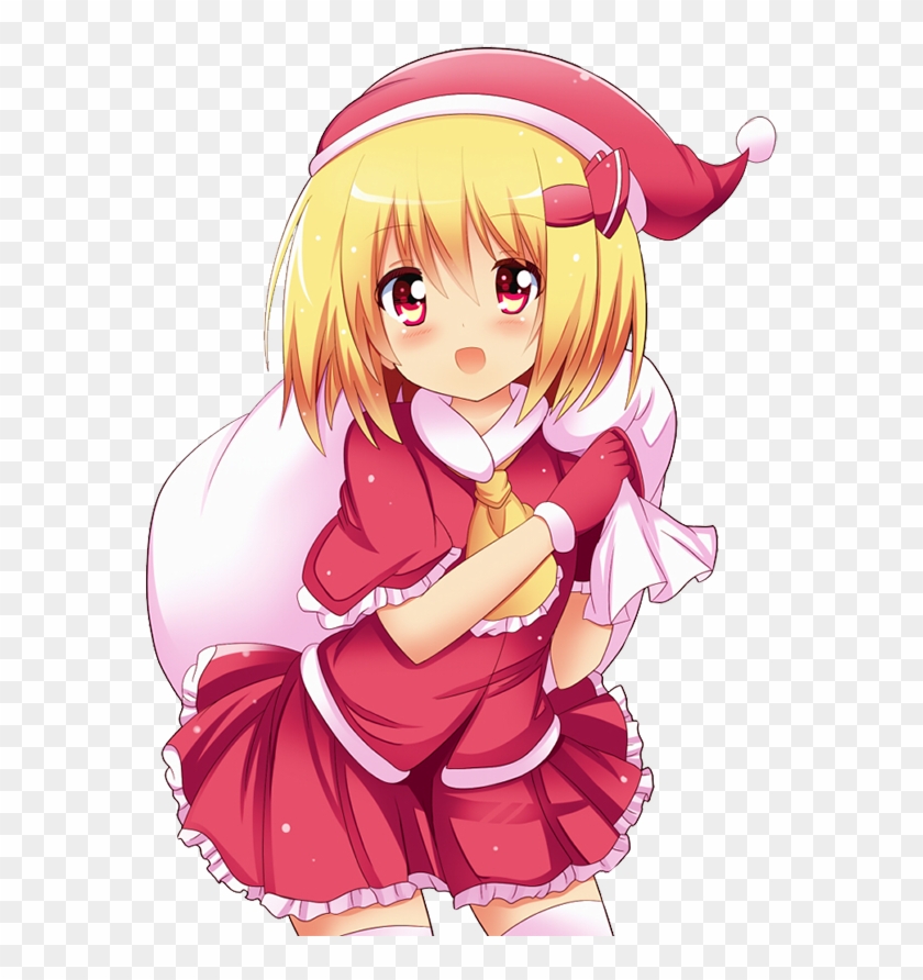 Anime Clipart Pink - Christmas Anime Png #415908