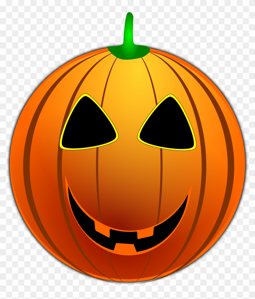Free Halloween Vector Clipart Illustration - Jack O Lantern Clip Art #416026