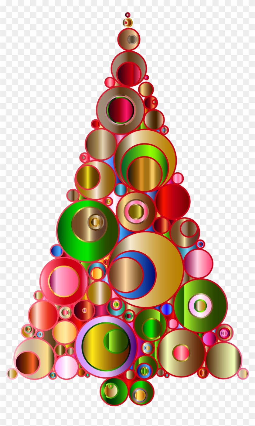 Abstract Christmas Tree Clipart - Abstract Christmas Clip Art Free #416081