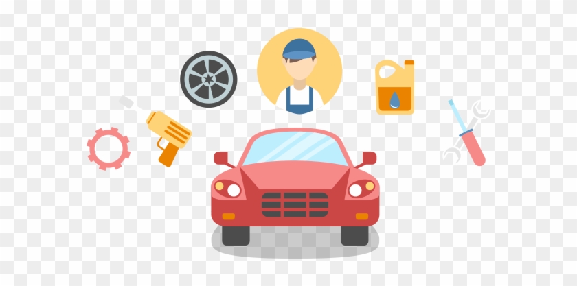 Opting For A Professional Car Service - Car Maintenance Clipart #416249