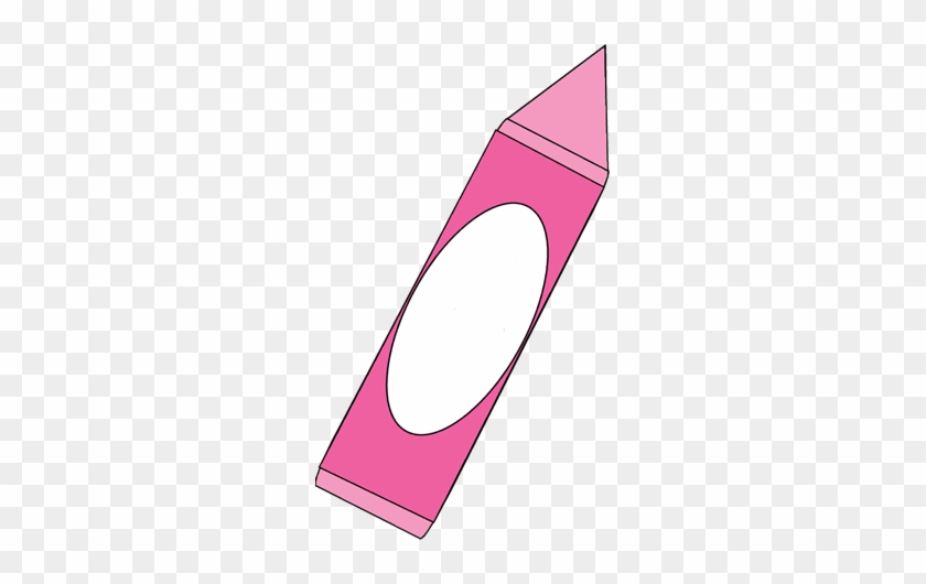 Giant Pink Crayon Clip Art - Pink Crayon Clipart #416314