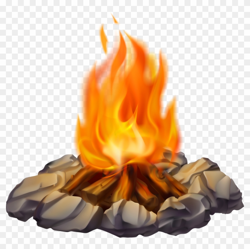 Camp Fire Clipart Random - Campfire Png #416344