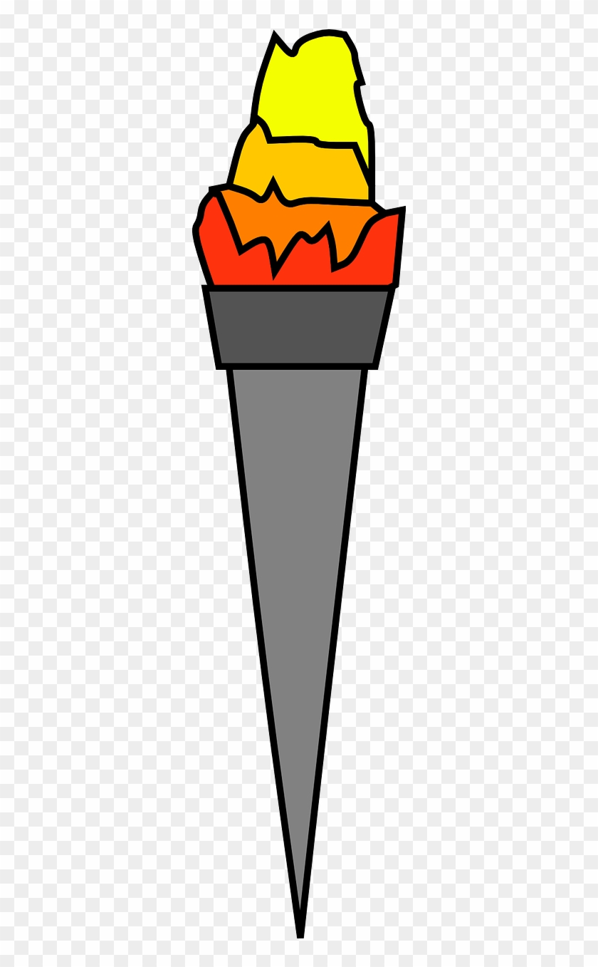 Olympic Torch Clipart - Torch #416465