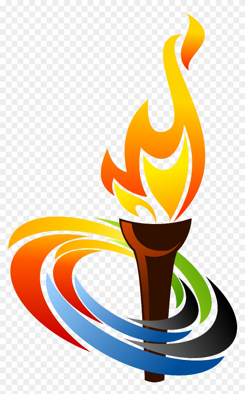 Sport Clipart Torch - Olympic Torch Png #416472