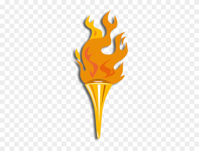 Olympic Torch Logo Download - Sigma Gamma Rho Torch #416521