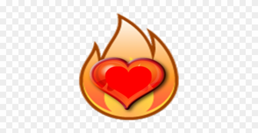 Fire Heart Cutie Mark - Roblox Heart Decal #416554