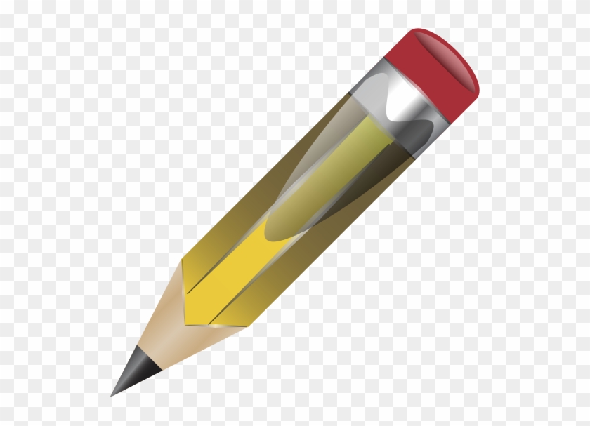 Pencil For Clip Art - Short Stubby Pencil #416555
