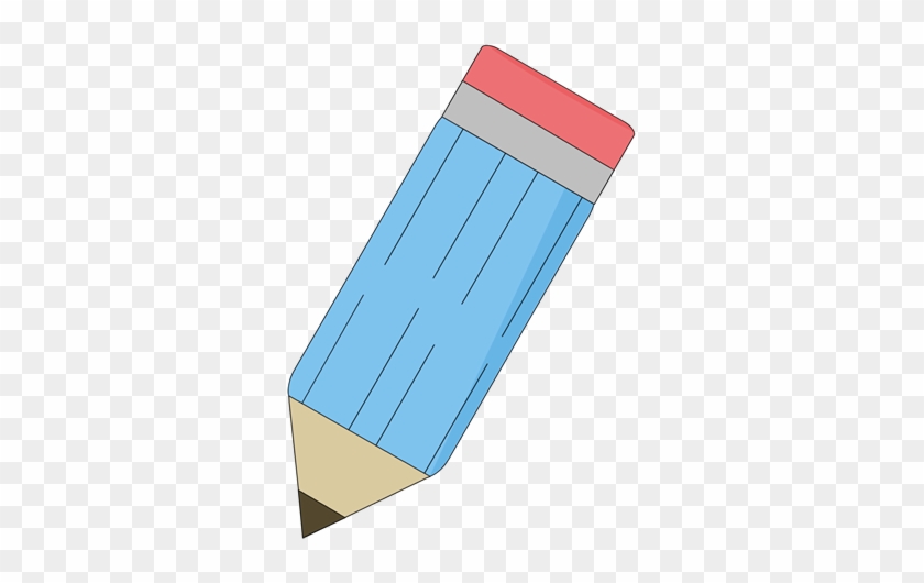 Big Blue Pencil - Big Pencil Clip Art #416559