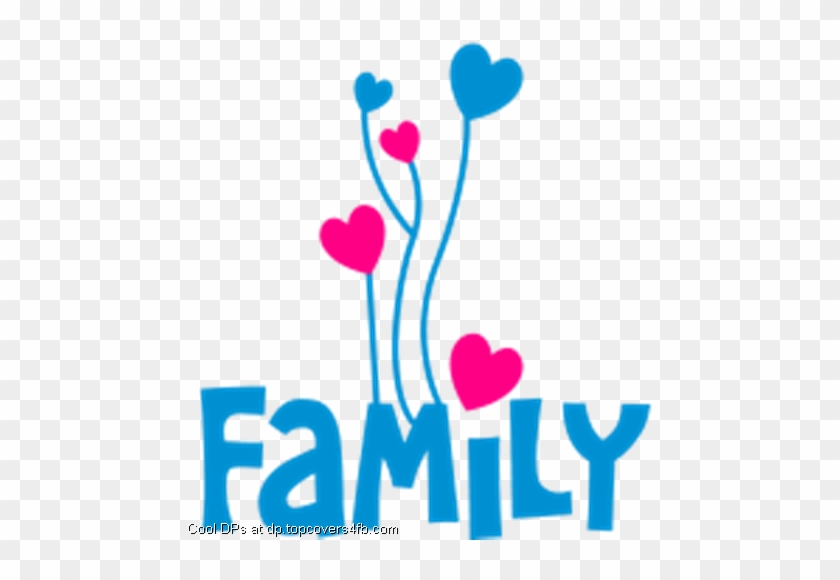 Family With Lovely Love Heart Display Picture - Profile Picture For Family #416589