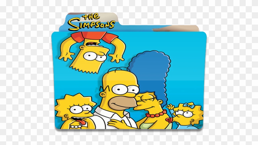 Die Simpsons, Ordner, Ordner, Familie Symbol Kostenlos - Simpsons #416714