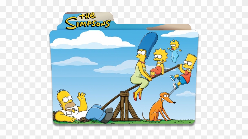 Die Simpsons, Familie, Park, Ordner, Ordner Symbol - Simpsons Season 22 #416726