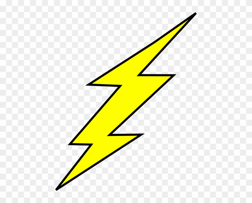 Lightning Clipart Horizontal - Flash Lightning Bolt Png #416725