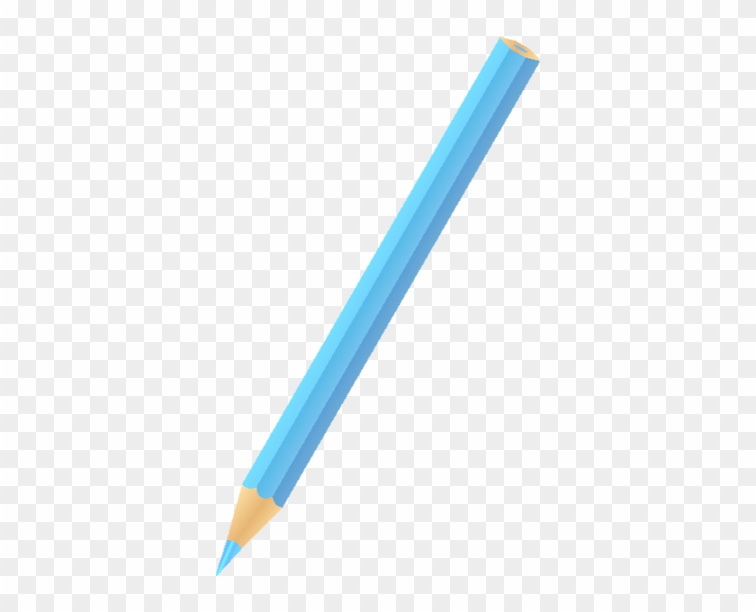 Pencil Clipart Light Blue - Caran D Ache 888 Infinite Ballpoint Pen #416841