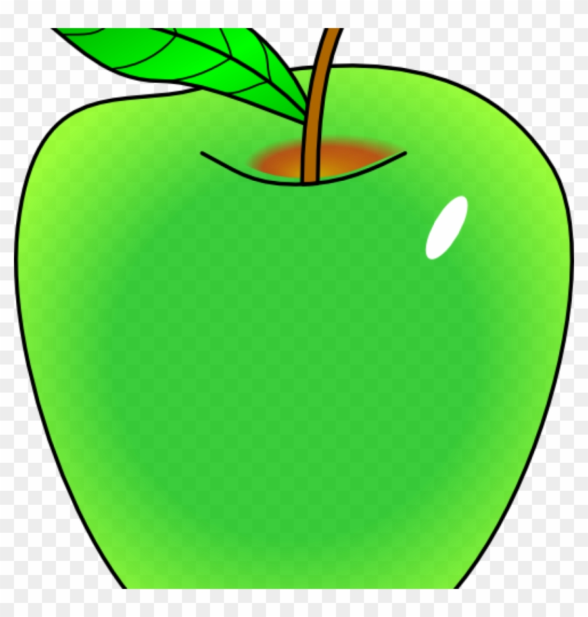 Green Apple Clipart Shaded Green Apple Clip Art At - Apple Clip Art #416905