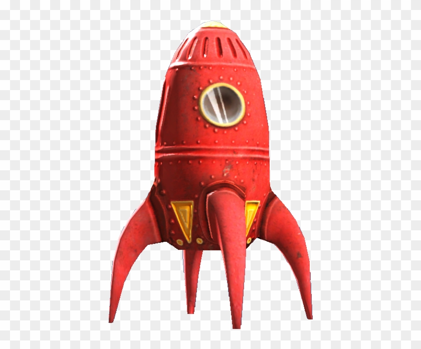 Toy Rocketship - Fallout 4 Toy Rocket Ship #416949