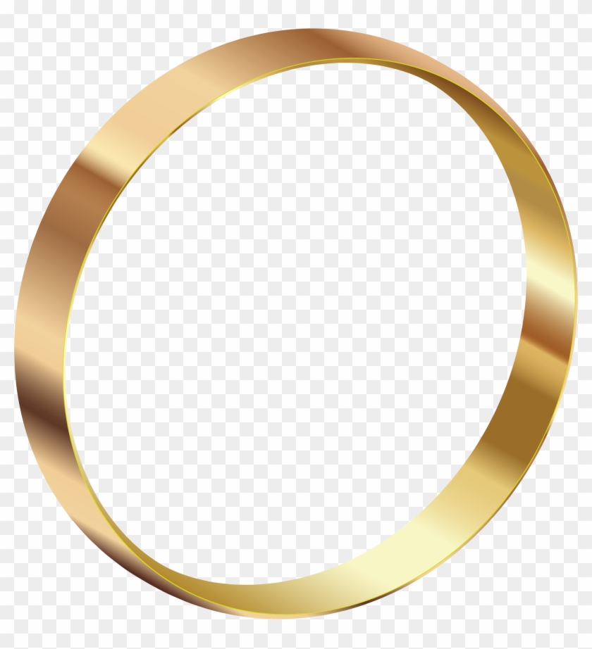 Ring Clipart Gold Ring - Gold #417010