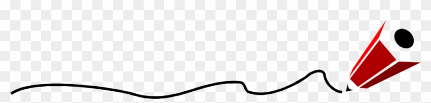 Illustration Of A Pencil Drawing A Line - Pencil Drawing Line Png #417015