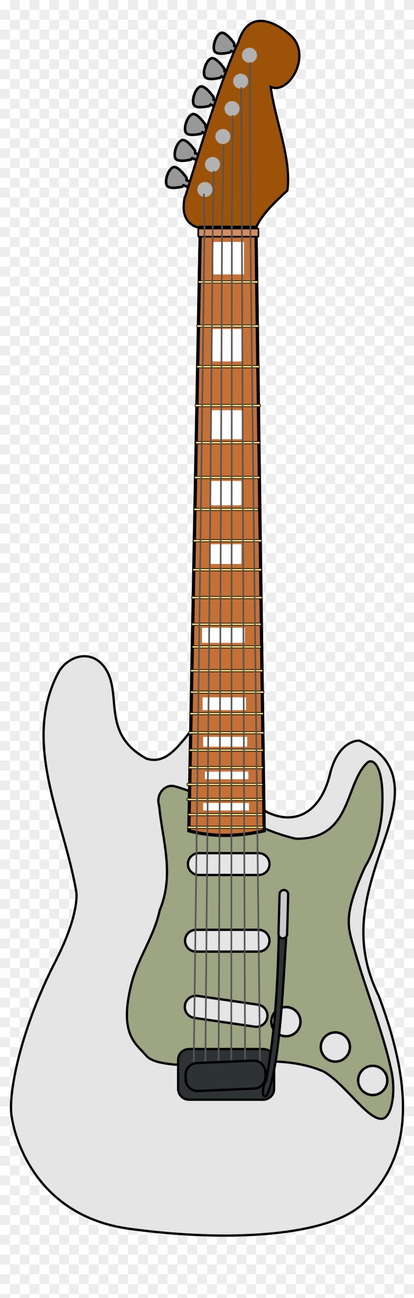 File - Fender Stratocaster - Svg - Stratocaster Svg #417076