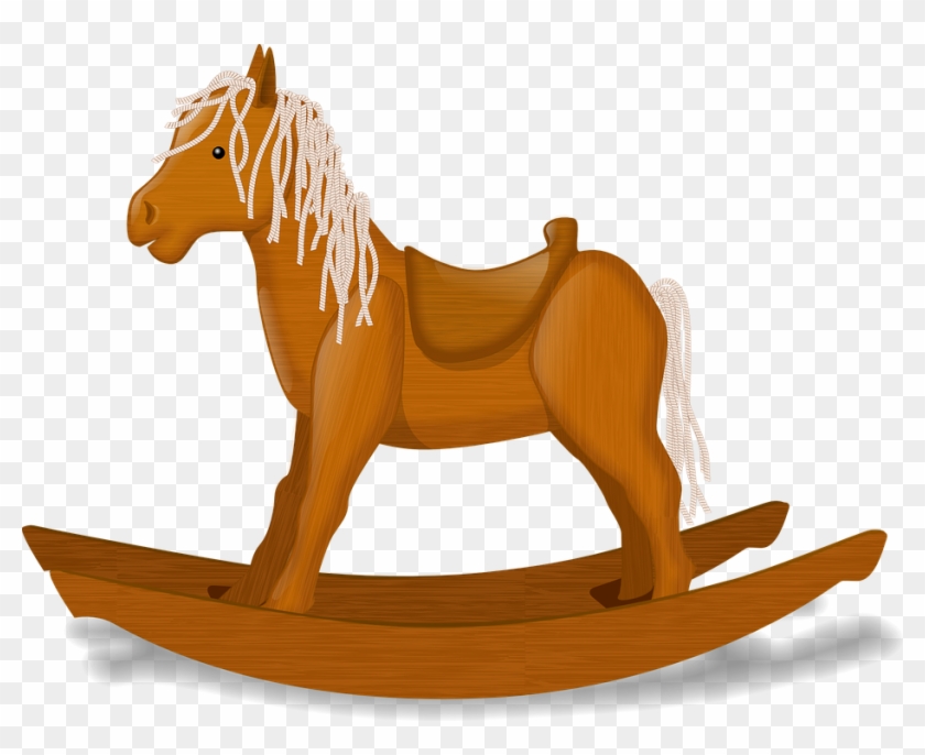 Wood Bridge Cliparts 26, - Rocking Horse Clip Art #417136