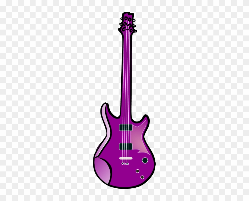 Large Electric Guitar - Electric Guitar Clip Art #417135