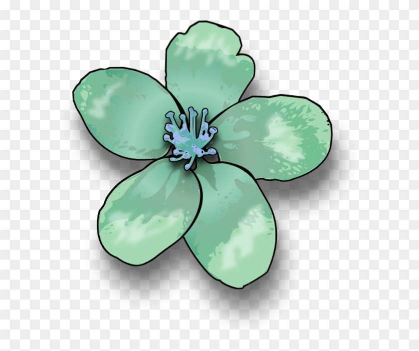 Vector Clip Art - Apple Blossom Clip Art #417160