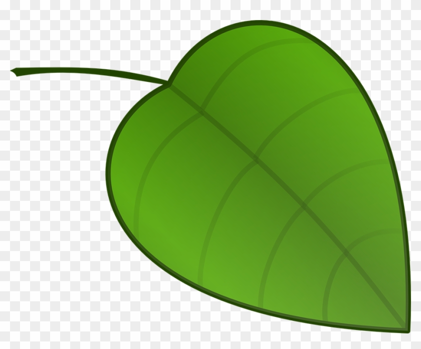 Green Leaf Clipart 7, - Ladybug Leaf Clip Art #417189