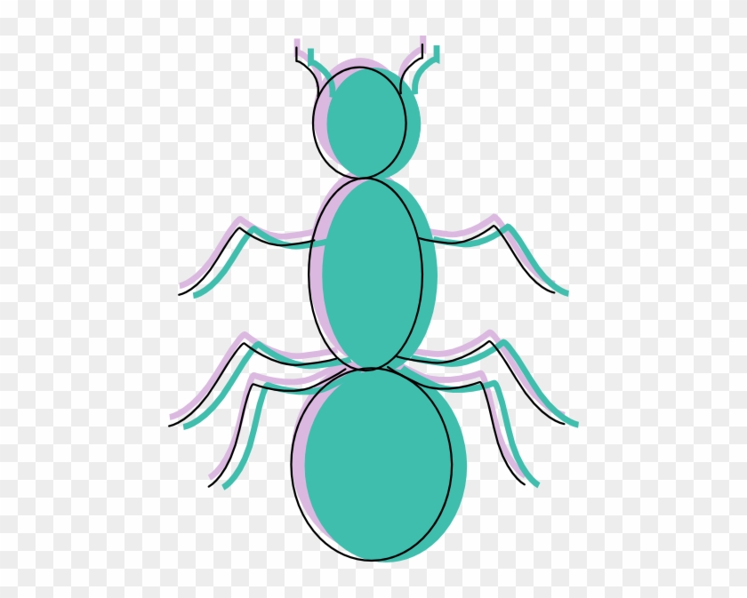 Ant Clipart Purple - Color #417197