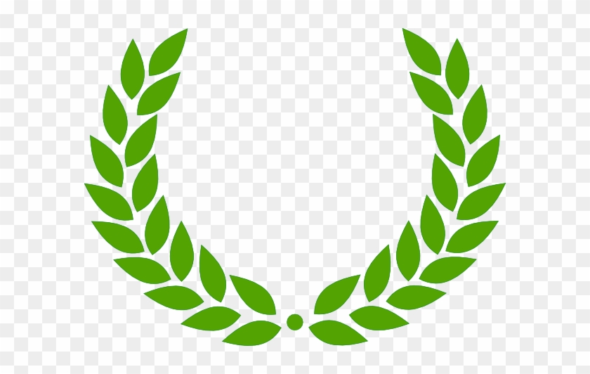 Single Clipart Laurel - Laurel Wreath Vector #417215