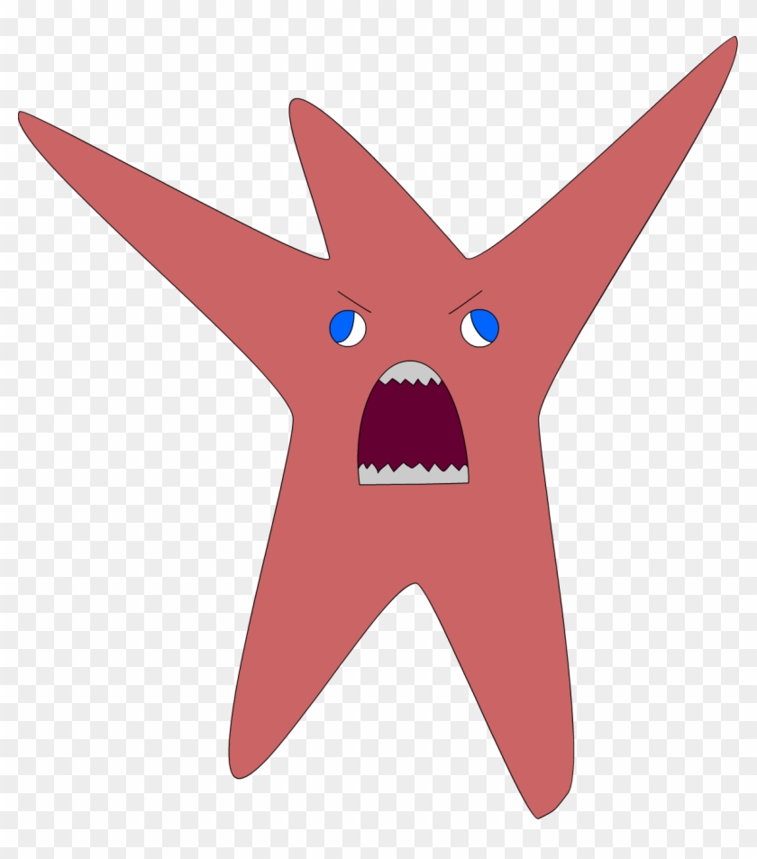 75 Yell Ninja Star Starfish - Cartoon #417310