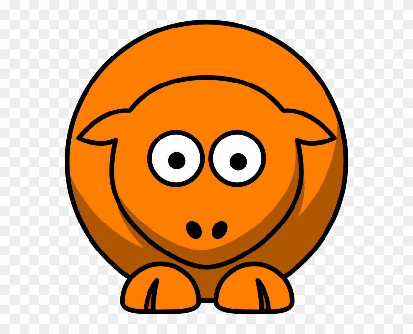 Orange Clipart Sheep - College Football #417320