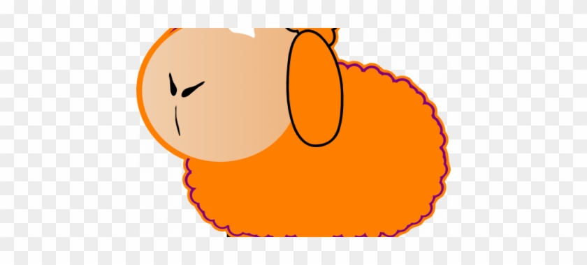 Orange Clipart Sheep - Clip Art Brown Sheep #417321