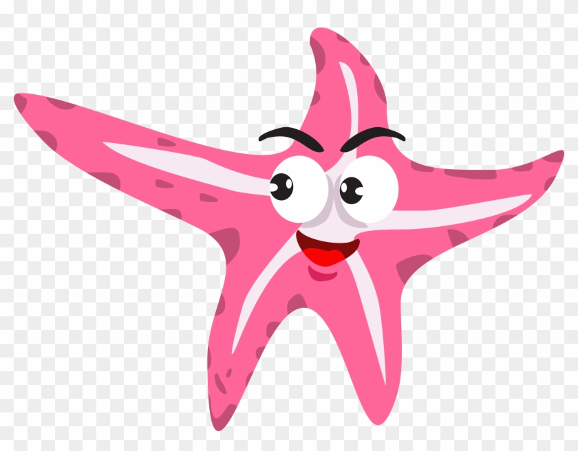 Starfish Pink Clip Art Vector Pink Starfish 4455 3269 - Starfish Pink Clip Art Vector Pink Starfish 4455 3269 #417345