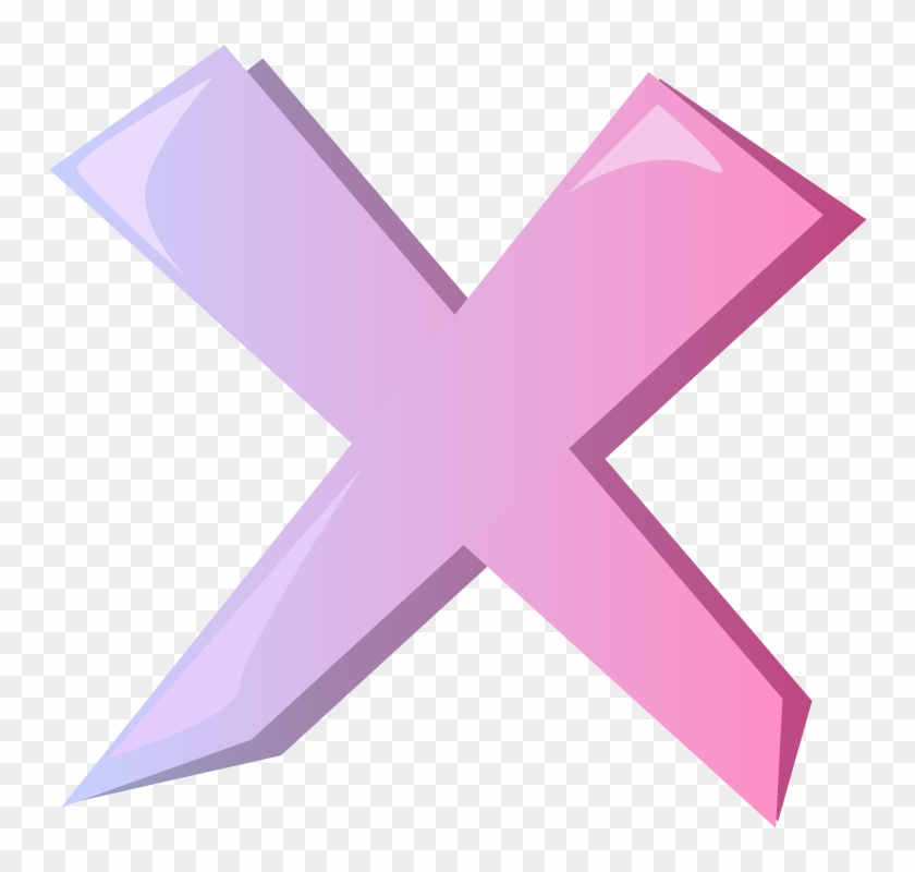 Cross Wrong X Icon Clip Art - X Clip Art #417356