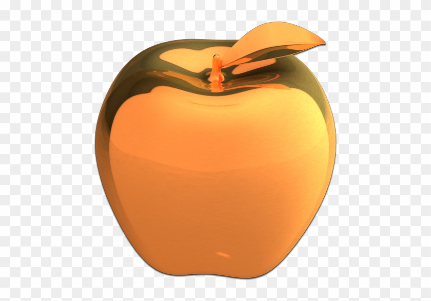 Golden Apple 1 Icon Png - Golden Apple Icon #417372