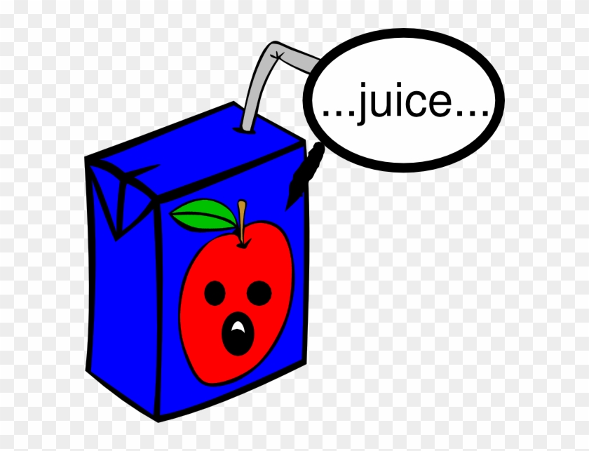 Juice Clip Art At Clker - Apple Juice Box #417413