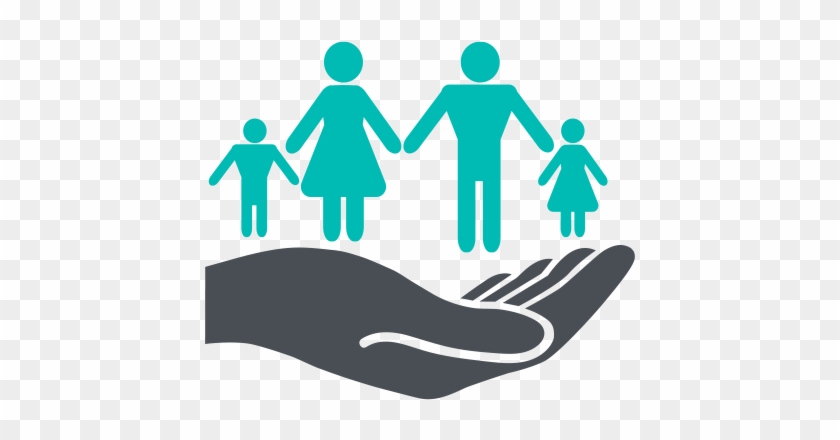 Illustration Of Supporting People - Symbol For Family #417477