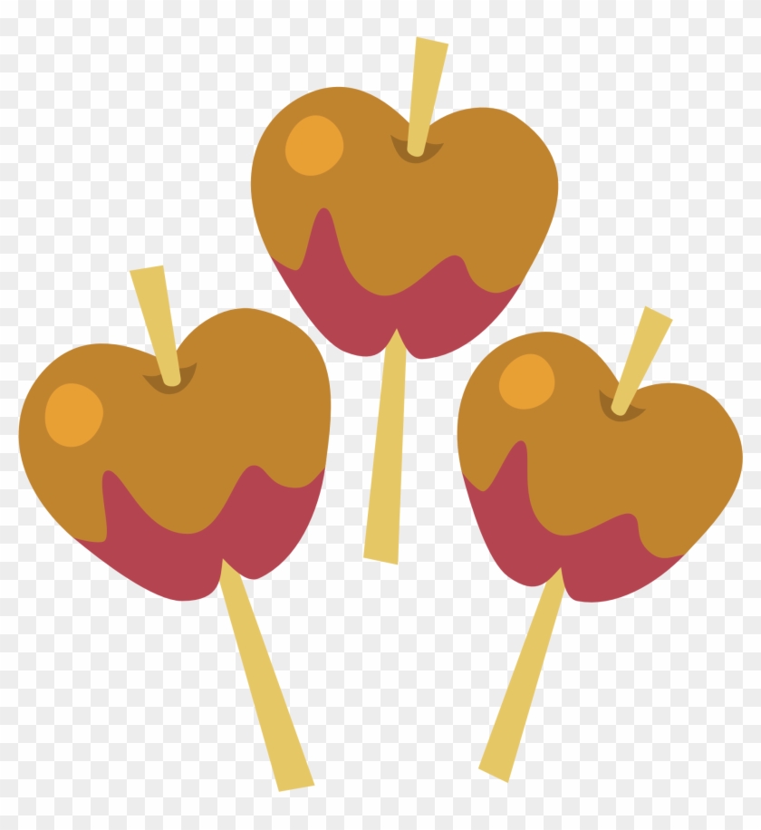 Clipart Of Caramel Apple Lolli - My Little Pony Cutie Mark Apple #417517