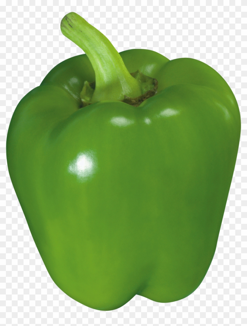 Capsicum Clipart Green Leafy Vegetable - Green Pepper Png #417558