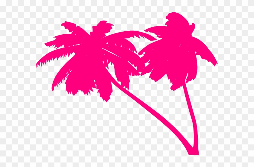 Pink Palm Tree Clip Art #417591