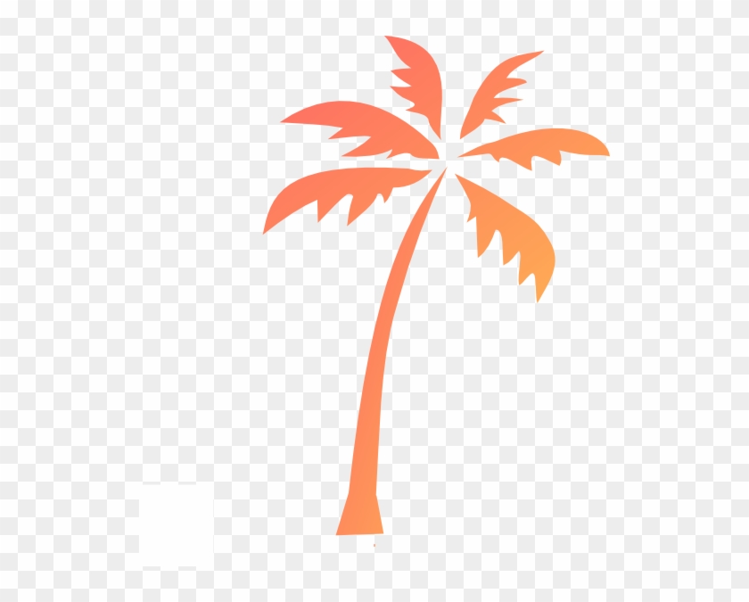Palm Tree Dark 2 Clip Art - Great Beach T-shirt For Manhattan Beach #417597