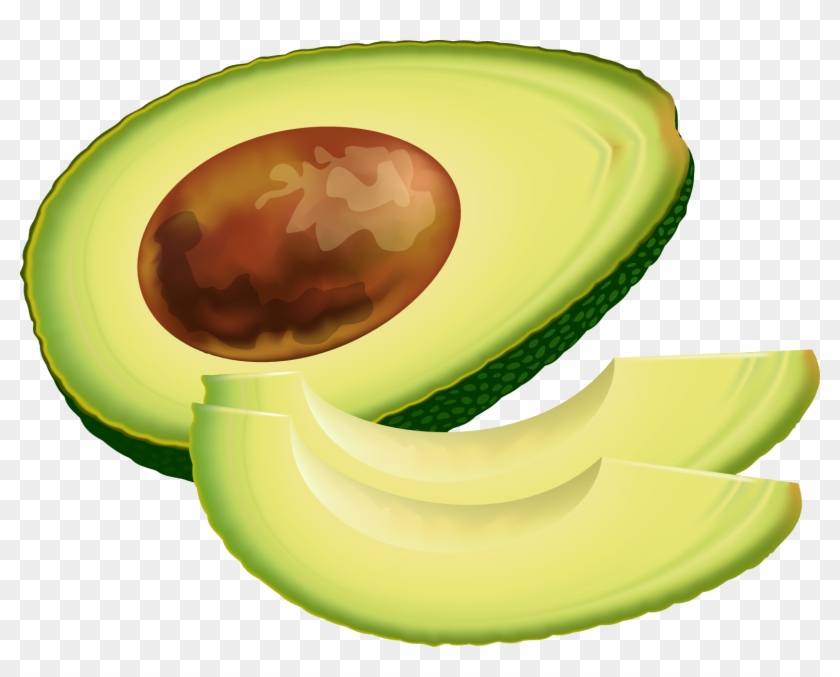 Vegetables Clipart Transparent - Avocado Clip Art Free #417662