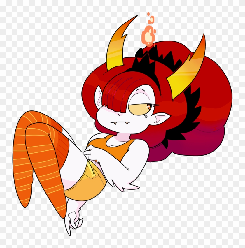 Cartoon Mammal Fictional Character Vertebrate Orange - Star Vs The Forces Of Evil Hekapoo Art #417737