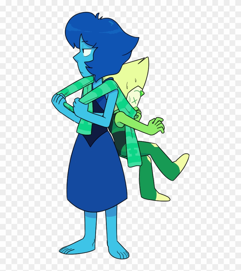 Clothing Green Fictional Character Vertebrate Cartoon - Lapis And Peridot Png #417776