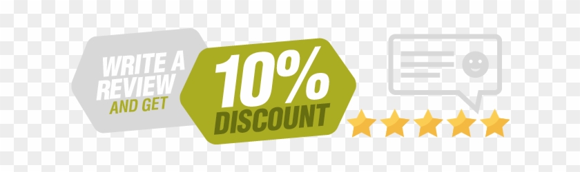 Write A Review And Get 10% Discount - Write A Review And Get A Discount #417795