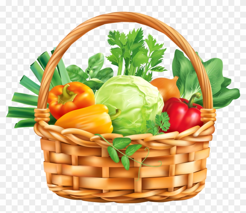 Vegitable Basket Png Clipart Image - Vegetable Basket Clip Art #418069