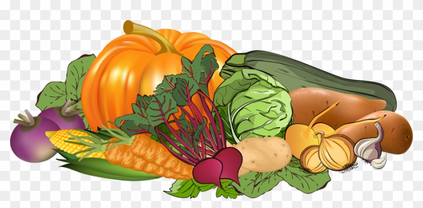 Vegetables Clip Art - Clip Art Of Vegetable #418072